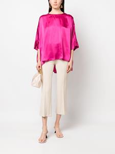 Blanca Vita Gedrapeerde blouse - Roze