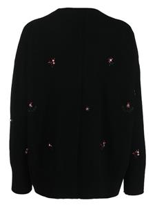 Barrie Kasjmier blouse - Zwart