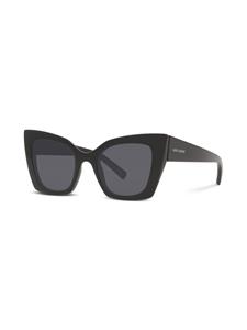 Saint Laurent Eyewear SL 552 zonnebril met cat-eye montuur - Zwart