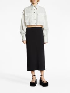 Proenza Schouler Cropped blouse - Wit