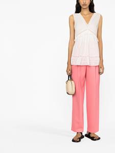 See by Chloé Blouse met ruches - Wit