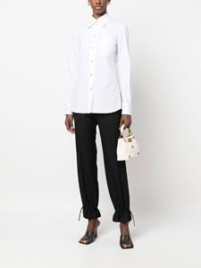 Lanvin Blouse met puntige kraag - Wit