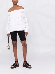 Karl Lagerfeld Off-shoulder top - Wit