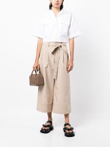 3.1 Phillip Lim Cropped blouse - Wit