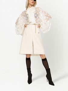 Dolce & Gabbana Blouse met strikkraag - Wit