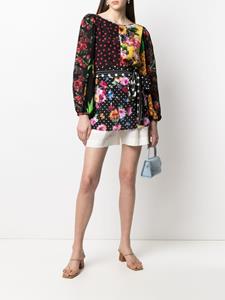 Dolce & Gabbana Blouse met ceintuur - Zwart