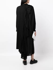 Yohji Yamamoto Rok met ruches - Zwart