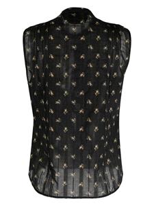 Ralph Lauren RRL Mouwloze blouse - Zwart