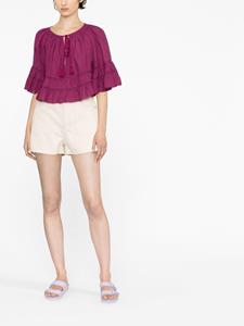 MARANT ÉTOILE Blouse met trekkoord - Roze