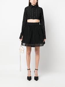 Viktor & Rolf Cropped blouse - Black