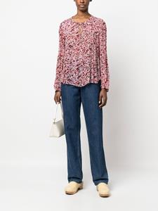 MARANT ÉTOILE Blouse met trekkoord - Roze