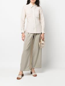 Uma Wang Blouse verfraaid met strik - Beige