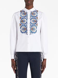 ETRO Popeline blouse - Wit