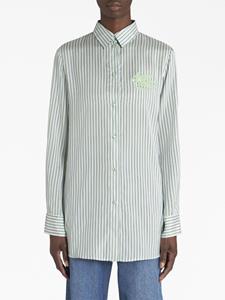 ETRO Blouse met geborduurd logo - Groen