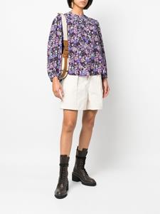 ISABEL MARANT Blouse met bloemenprint - Paars