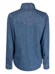 Levi's long-sleeve denim shirt - Blauw