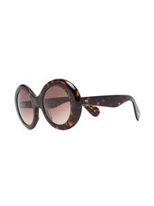 Oliver Peoples Dejeanne zonnebril met rond montuur - Bruin