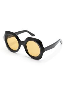 Lapima Paula zonnebril met oversized montuur - Zwart