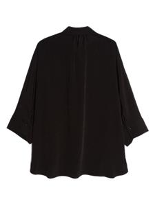 Yohji Yamamoto Button-up blouse - Zwart