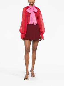Atu Body Couture Semi-transparante blouse - Rood