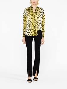 The Attico Blouse met luipaardprint - Geel