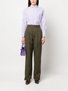 Ralph Lauren Collection Gestreepte blouse - Wit