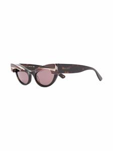 Gucci Eyewear Zonnebril met kattenoog montuur - Bruin