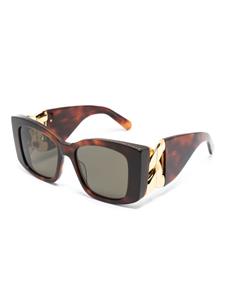Stella McCartney Eyewear Falabella zonnebril met schildpadschild design - Bruin