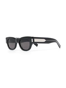 Saint Laurent Eyewear Zonnebril met vierkant montuur - Zwart