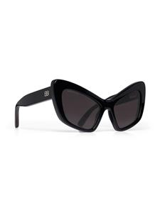 Balenciaga Eyewear Monaco zonnebril met cat-eye montuur - Zwart