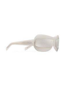 Prada Eyewear Runway zonnebril met spiegelglazen - Groen