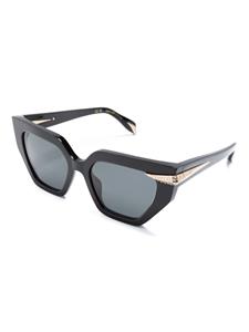 Roberto Cavalli cat eye-frame sunglasses - Zwart
