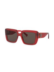 Versace Eyewear VE4384B528073 zonnebril met vierkant montuur - Rood