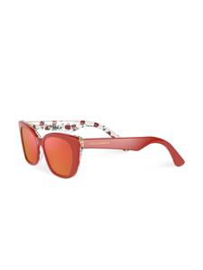 Dolce & Gabbana Eyewear Happy Garden zonnebril - Rood