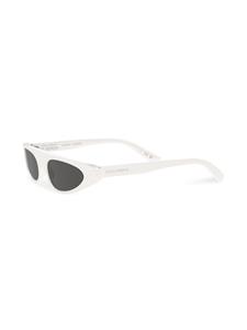 Dolce & Gabbana Eyewear Re-Edition DNA cat-eye frame sunglasses - Wit