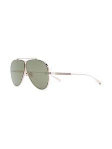 Valentino Eyewear Rockstud zonnebril met piloten montuur - Goud