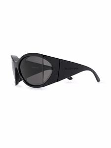 Balenciaga Eyewear Void zonnebril met vlinder montuur - Zwart