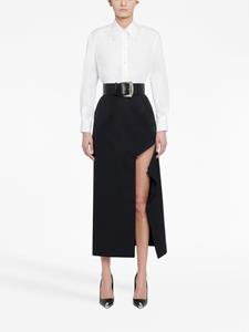 Alexander McQueen Popeline blouse - Wit