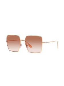 Burberry Eyewear Daphne zonnebril met vierkant montuur - Roze