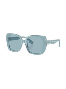 Burberry Eyewear Helena zonnebril met vierkant montuur - Blauw