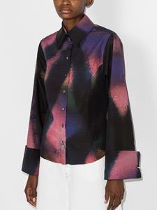 Marques'Almeida Blouse met abstracte print - Roze