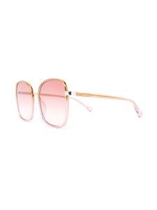 Chloé Eyewear Franky zonnebril met vierkant montuur - Geel