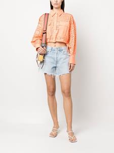 MSGM Cropped blouse - Oranje
