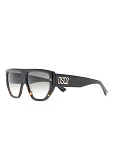 Dsquared2 Eyewear Zonnebril met logoprint - Zwart