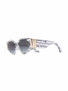 Dolce & Gabbana Eyewear Zonnebril met vierkant montuur - Beige