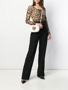 Dolce & Gabbana Blouse met luipaardprint - Beige
