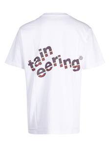 White Mountaineering logo-printed cotton T-shirt - Wit