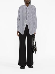 Balenciaga Gestreepte blouse - Zwart