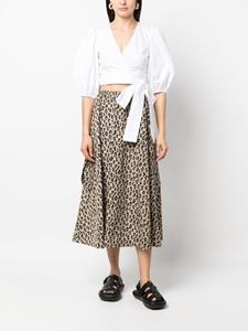 RED Valentino Cropped blouse - Wit