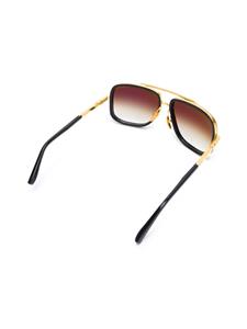 Dita Eyewear zonnebril met vierkante rand - Zwart